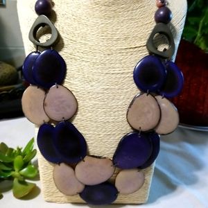 Artisanal TAGUA Nut Necklace 2 strands